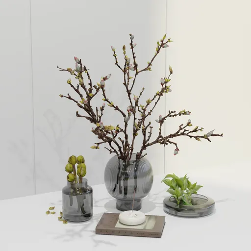 Modern Botanical Decor Set
