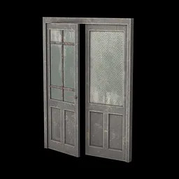 Metal door