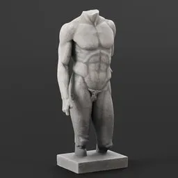 statue of Spear bearer or Doryphoros