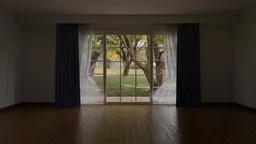 Animated Opening Curtain