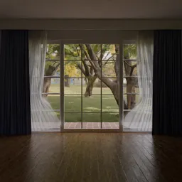 Animated Opening Curtain