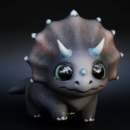 Triceratops (Rigged)