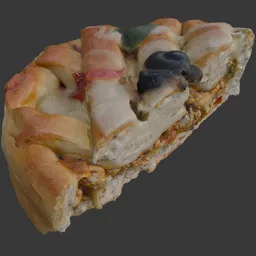 Pizza mini sliced