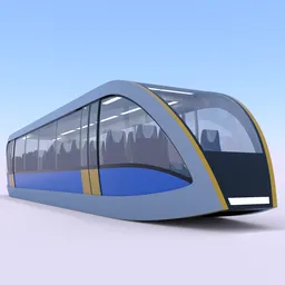 Monorail train concept