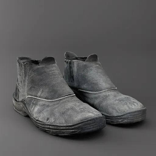 Old used boots [scan]