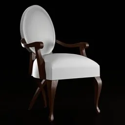 Ovale Chair by Christopher Guy