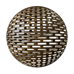 Bronze Perforated Metal Grate