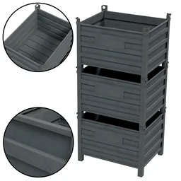 Stacked Storage Bins