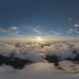 Above The Clouds Sunset