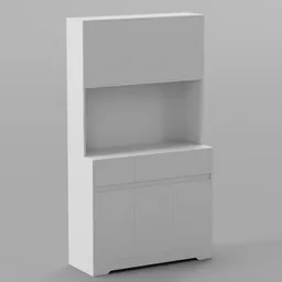 Aybike Tall Kitchen Pantry Cabinet