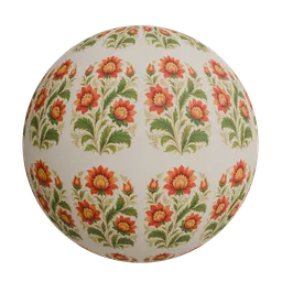 Russian floral folk art