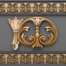 MK Trim Ornament Vol6 35