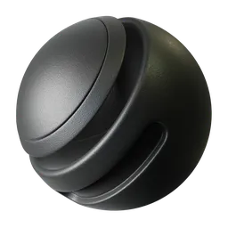 Black Matte Plastic
