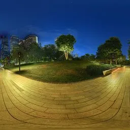 Road at night