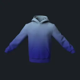 Light to Dark Gradient Hoodie