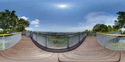 Daytime mountain corridor