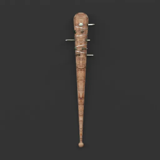 Spiked Wooden Club
