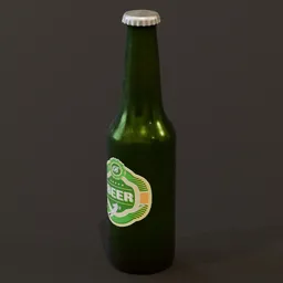 Beer Bottle Green
