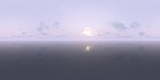 Real calm sky