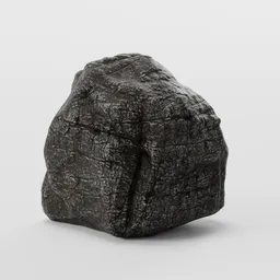 Stone Boulder Dark