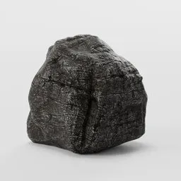 Stone Boulder Dark