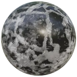 High-resolution PBR marble texture for Blender 3D rendering, suitable for architectural visualization and game assets.