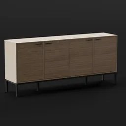 Wooden Sideboard