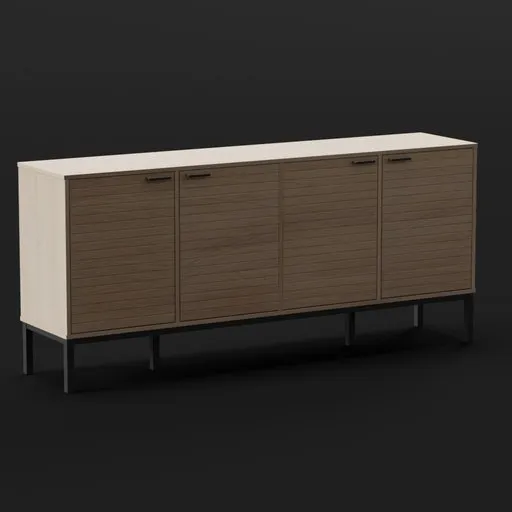 Wooden Sideboard