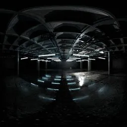 Underground Concrete Hall