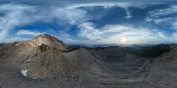 Dramatic Sunset Sky Landscape