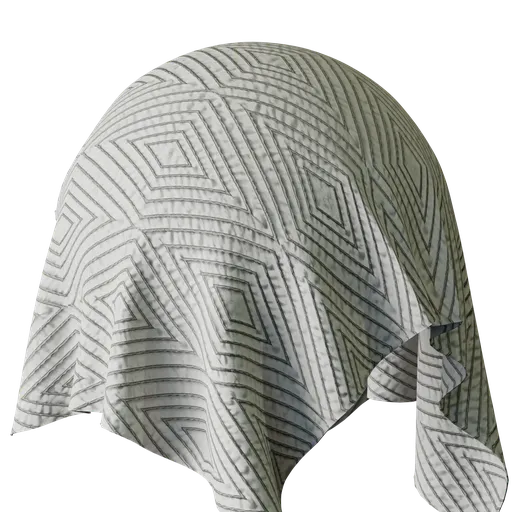 Geometric Grey Jacquard