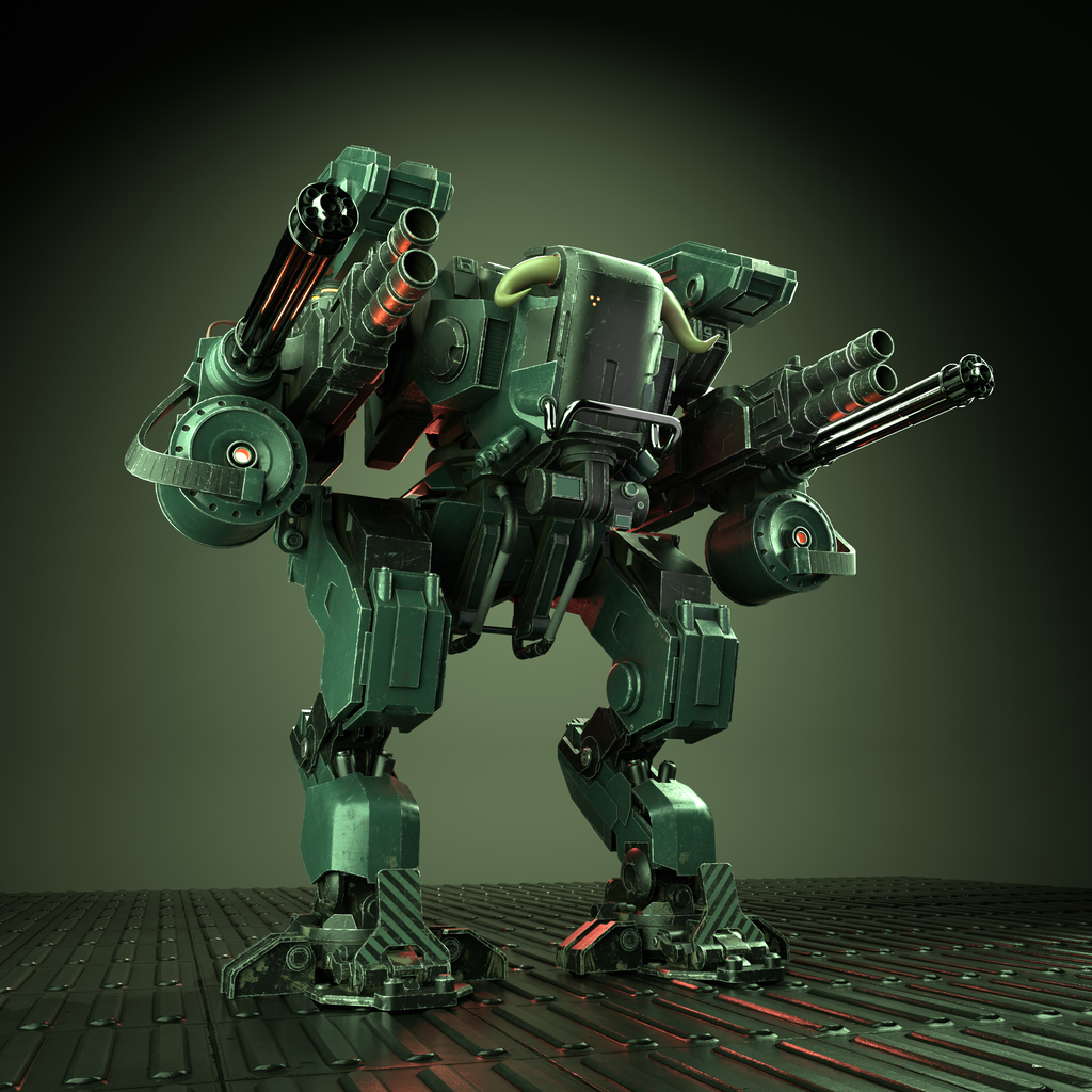 BattleMech | Robots Characters models | Blendkit