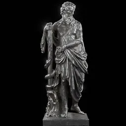 statue of Steel Asslepius