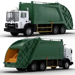 Garbage Truck Car