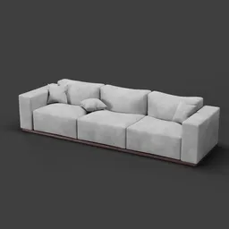 Pearl White Sofa