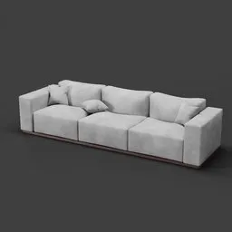 Pearl White Sofa