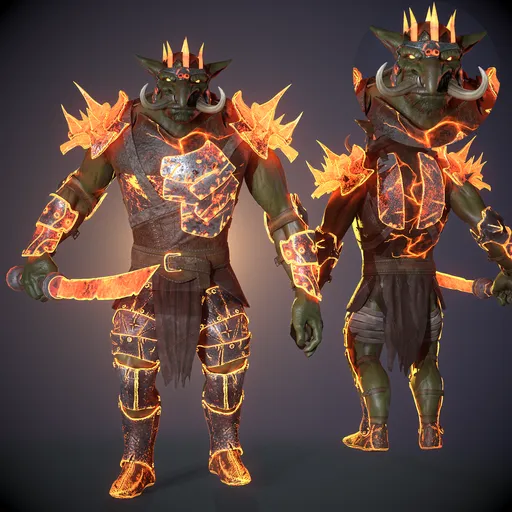 Magma Troll Warrior