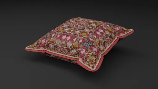 The Needle Lace Handcraft Pillow