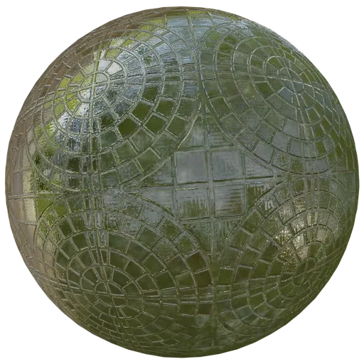 Mossy ceramic