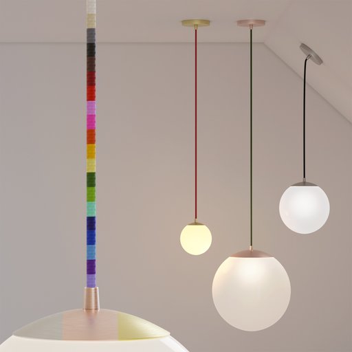 Thumbnail: Pendant sphere light