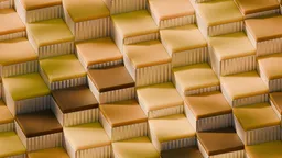 Golden Geometric Tiles