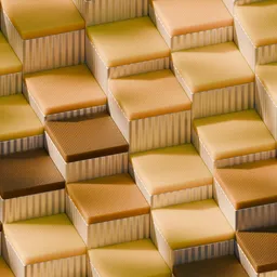 Golden Geometric Tiles