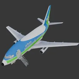 Boeing 737-100 Airplane