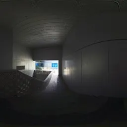 Daytime staircase exit HDRIs
