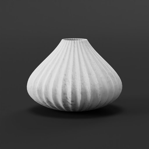 Bulb Dome Shape Vase Vases models BlenderKit