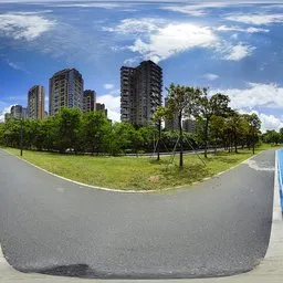 Cloudy road during the day