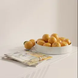 Orange Bowl Still Life