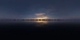 Twililght Sky Sunset Landscape