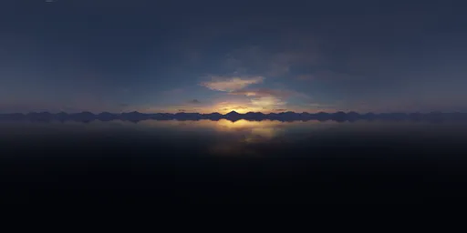 Twililght Sky Sunset Landscape