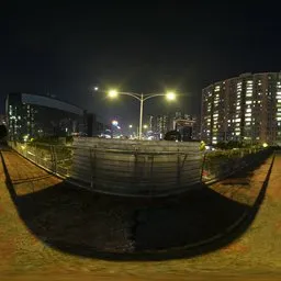 Overpass at night